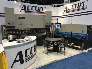 Accurl השתתפו בשיקגו מכונת הכלי התעשייתי אוטומציה התערוכה בשנת 2016