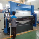 6 צירים cnc הידראולי לחיצה על בלם מכונת כיפוף עבור גיליון מתכת 8000mm 1200TN