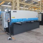 QC12Y גיליון מתכת צלחת הנדנדה קרן הידראולי מכונת הגז