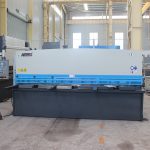 דיוק גבוהה QC11y-16 * 6000 הידראולי גז מכונת סוג הגיליוטינה